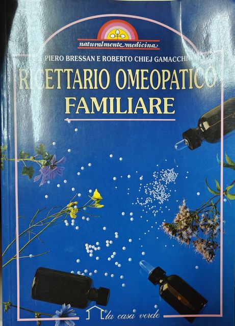 Copertina di Ricettario Omeopatico Familiare