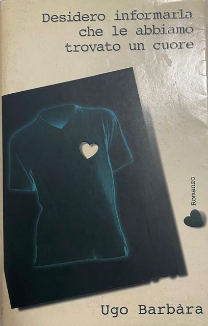 Copertina di Desidero informarla che le abbiamo trovato un cuore