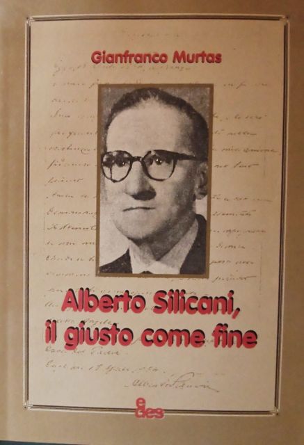 Copertina di Alberto Silicani, il giusto come fine