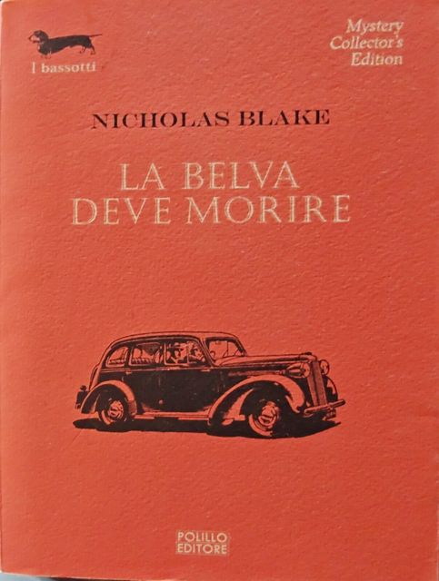 Copertina di La belva deve morire