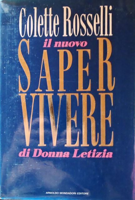 Copertina di Il nuovo Saper Vivere di Donna Letizia