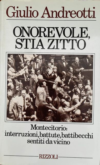 Copertina di Onorevole, stia zitto