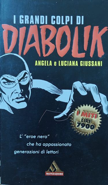 Copertina di I grandi colpi di Diabolik