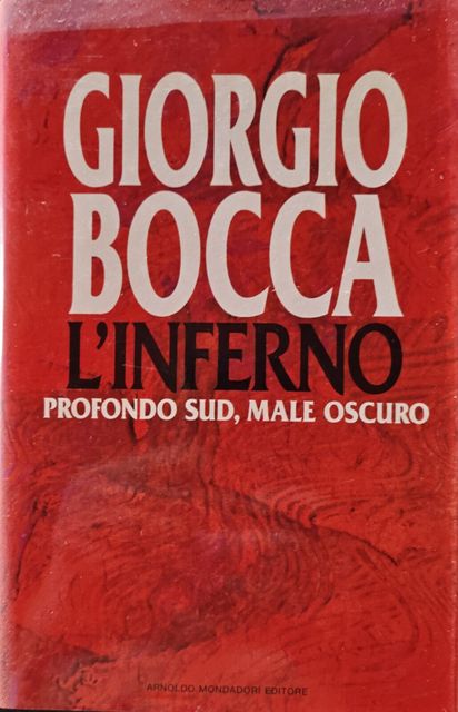 Copertina di L'inferno. Profondo Sud, male oscuro