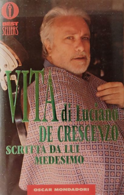 Copertina di Vita di Luciano De Crescenzo scritta da lui medesimo