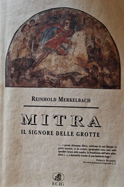Copertina di Mitra. Il signore delle grotte