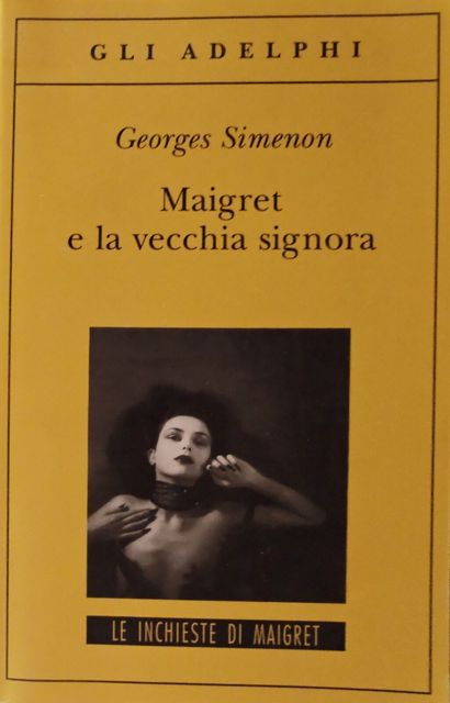 Copertina di Maigret e la vecchia signora