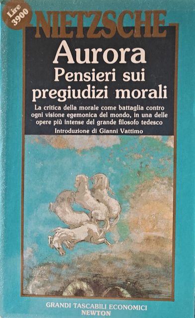 Copertina di Aurora — Pensieri sui pregiudizi morali