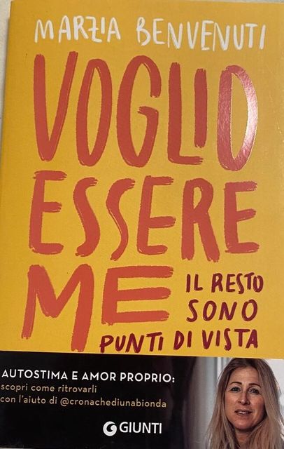 Copertina di Voglio essere me. Il resto sono punti di vista