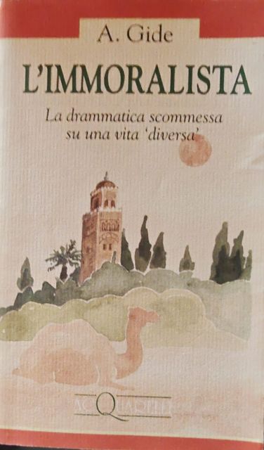 Copertina di L'immoralista